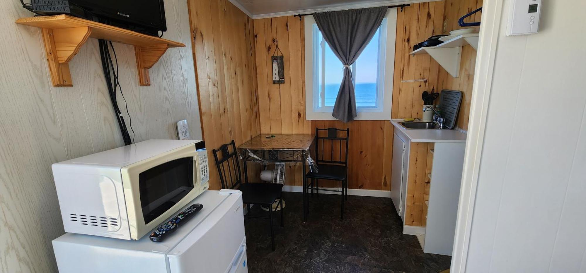 Les Cabines Sur Mer Cap-des-Rosiers Cameră foto
